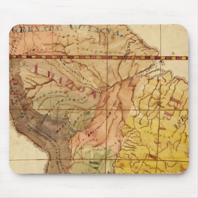 Südamerika 15 mousepad (Vorne)