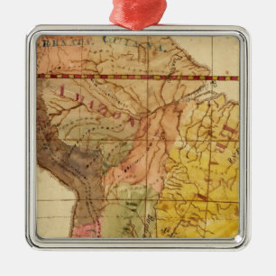 Südamerika 15 silbernes ornament