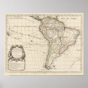 Südamerika 25 poster