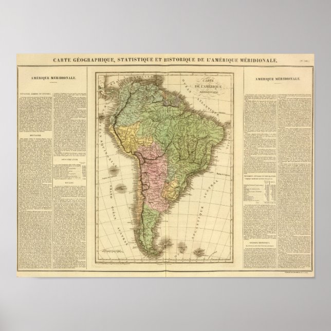 Südamerika 29 poster (Vorne)