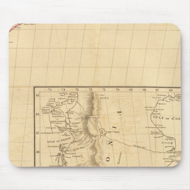 Südamerika 33 mousepad (Vorne)