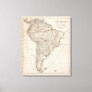 Südamerika 7 leinwanddruck