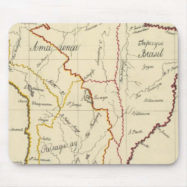 Südamerika 9 mousepad (Vorne)