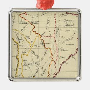 Südamerika 9 ornament aus metall