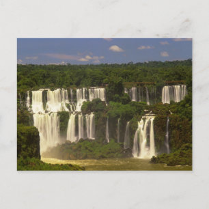 Südamerika, Argentinien, Brasilien, Igwacu-Fälle, Postkarte