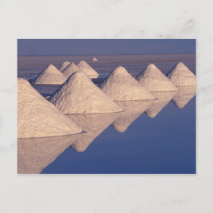 Südamerika, Bolivien. Salar de Uyuni Postkarte