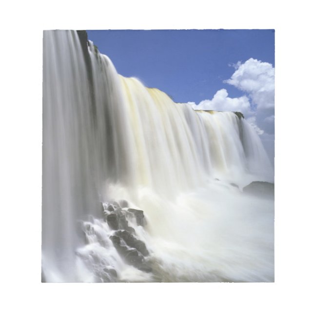 Südamerika, Brasilien, Igwacu, Igwacu Falls. Notizblock (Vorderseite)