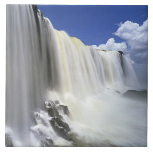 Südamerika, Brasilien, Igwacu, Igwacu-Wasserfälle. Fliese