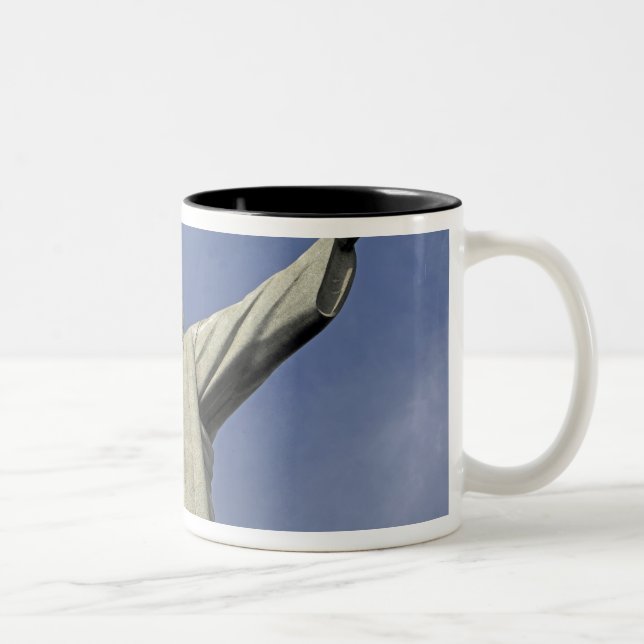 Südamerika, Brasilien, Rio de Janeiro. Christ 2 Zweifarbige Tasse (Rechts)