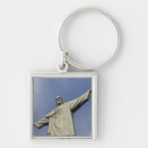Südamerika, Brasilien, Rio de Janeiro. Christus 2 Schlüsselanhänger