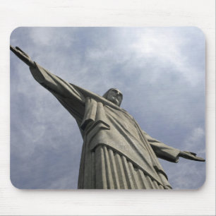 Südamerika, Brasilien, Rio de Janeiro. Christus 3 Mousepad