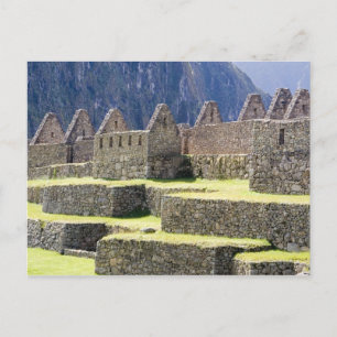 Südamerika - Peru. Steinmetzarbeiten in der verlor Postkarte