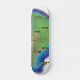 Südamerika Skateboard