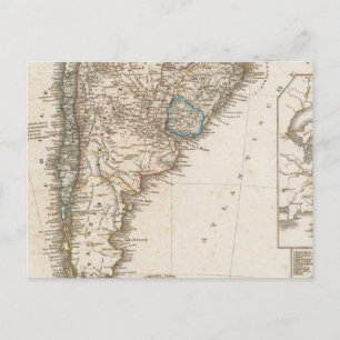 Südamerika Süd-Region Postkarte