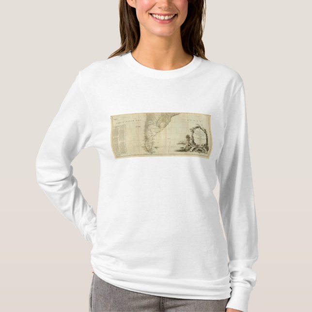 Südamerika-Südteil T-Shirt (Vorderseite)