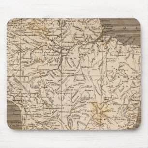 Südamerikanische Karte von Arrowsmith Mousepad