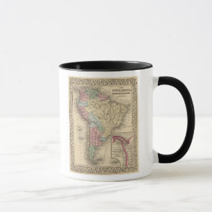 Südamerikanische Karte von Mitchell Tasse