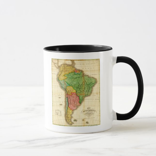 SüdamerikaPanoramakarte Südamerika Tasse (Rechts)