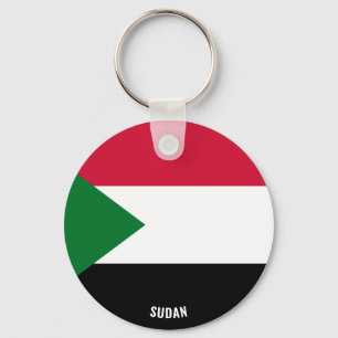 Sudan Flag Charming Patriotic Schlüsselanhänger