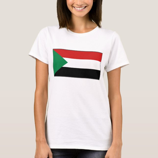 Sudan Flag x Map T - Shirts (Vorderseite)