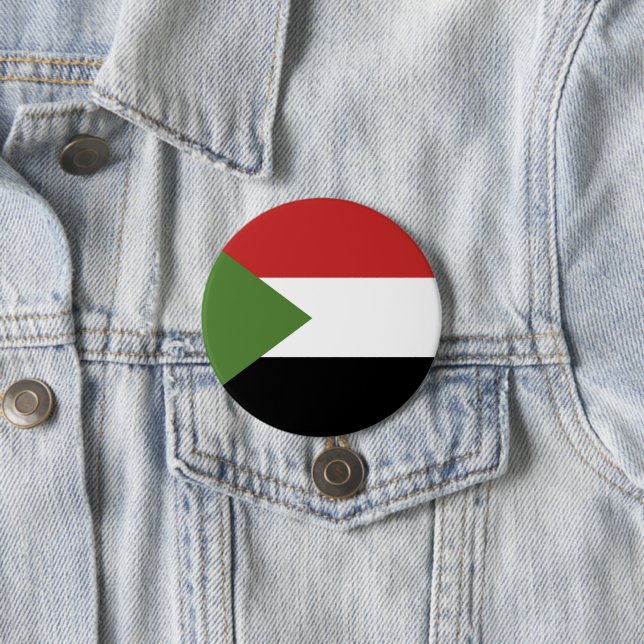 Sudan-Flagge Button (Beispiel)