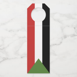 Sudan-Flagge Flaschenanhänger