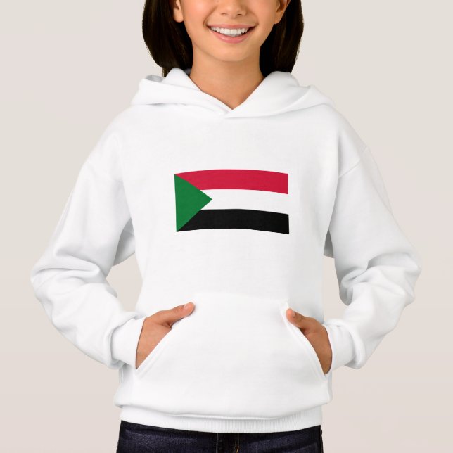 Sudan-Flagge Hoodie (Vorderseite)