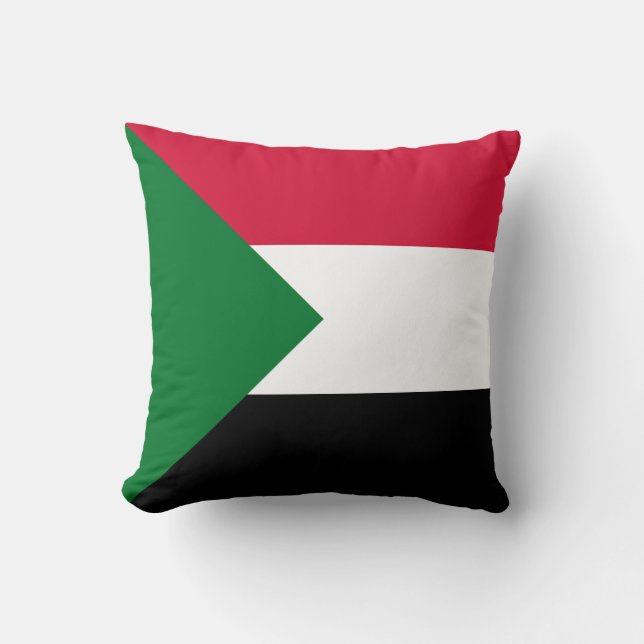 Sudan-Flagge Kissen (Vorderseite)