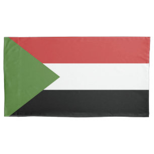 Sudan-Flagge Kissenbezug