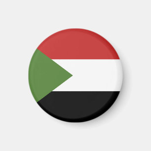 Sudan-Flagge Magnet