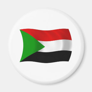 Sudan-Flagge-Magnet Magnet