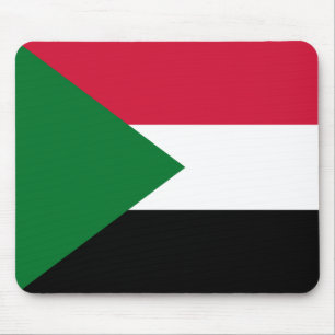 Sudan-Flagge Mousepad