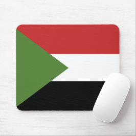 Sudan-Flagge Mousepad