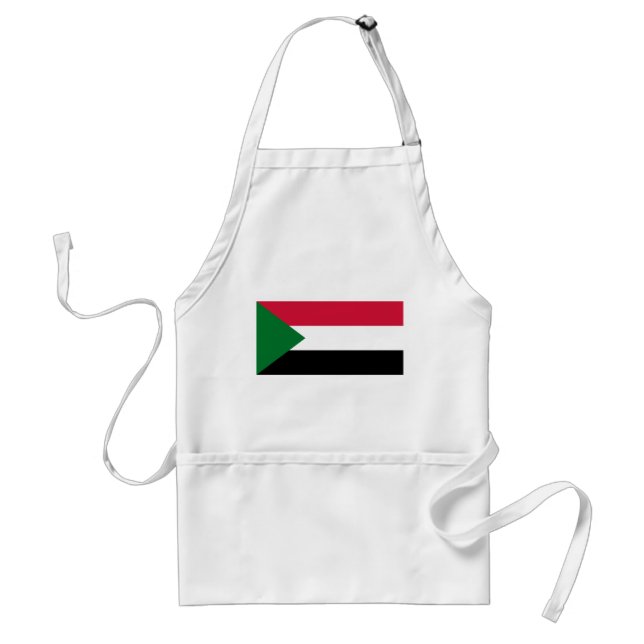 Sudan-Flagge Schürze (Vorne)