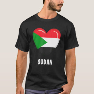 Sudan-Flagge T-Shirt