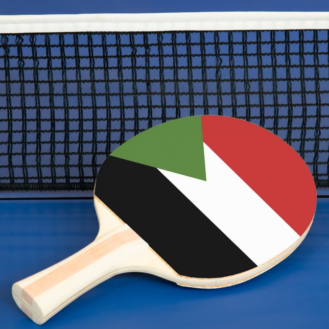 Sudan-Flagge Tischtennis Schläger (InSitu)