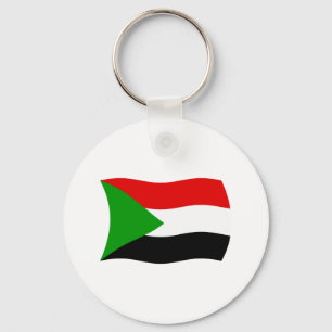 Sudan-Flaggen-Schlüsselanhänger Schlüsselanhänger