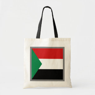 Sudan-Flaggen-Tasche Tragetasche