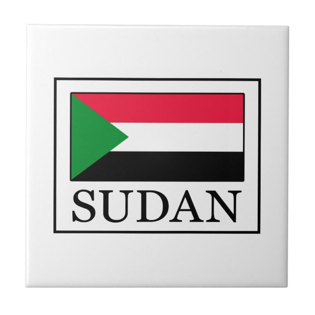 Sudan Fliese (Vorderseite)