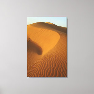 Sudan, Nord (Nubia), Dünen in der Wüste Leinwanddruck
