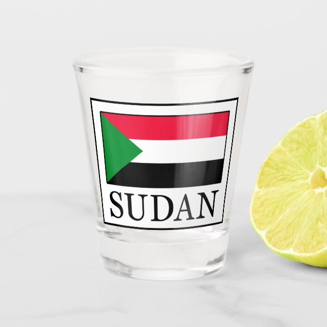 Sudan Schnapsglas (Vorderseite)