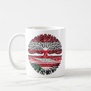 Sudan Sudanesisch Österreichisch Baum Kaffeetasse