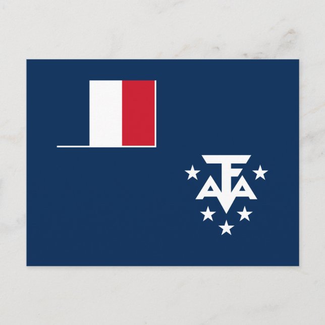 Südantarktische Landschaften in Frankreich Postkarte (Vorderseite)
