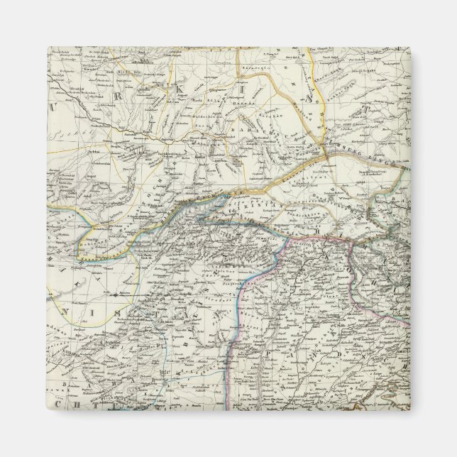 Südasien Magnet (Vorne)