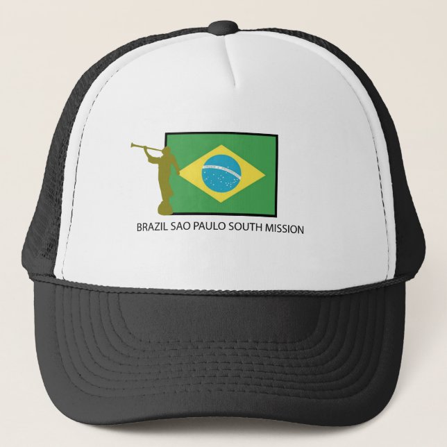 SÜDauftrag LDS BRASILIENS SAO-PAULO Truckerkappe (Vorderseite)