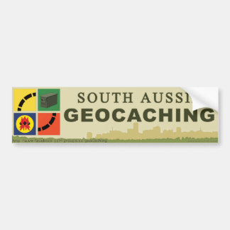 Südaustralier Geocaching AUTOAUFKLEBER