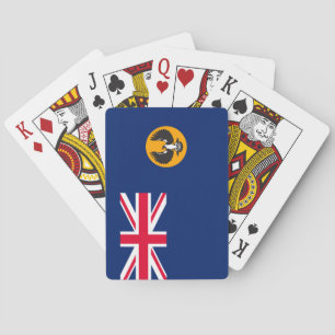Südaustralische Flagge (australischer Staat) (SA) Spielkarten