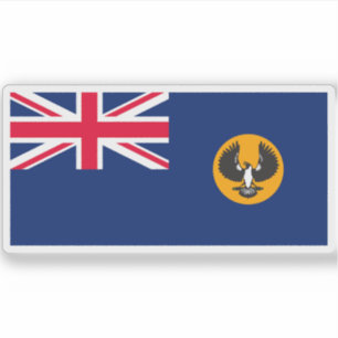Südaustralische Staatsflagge, australisches Common Aufkleber