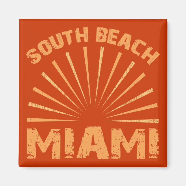 SÜDBEACH MIAMI MAGNET (Vorne)