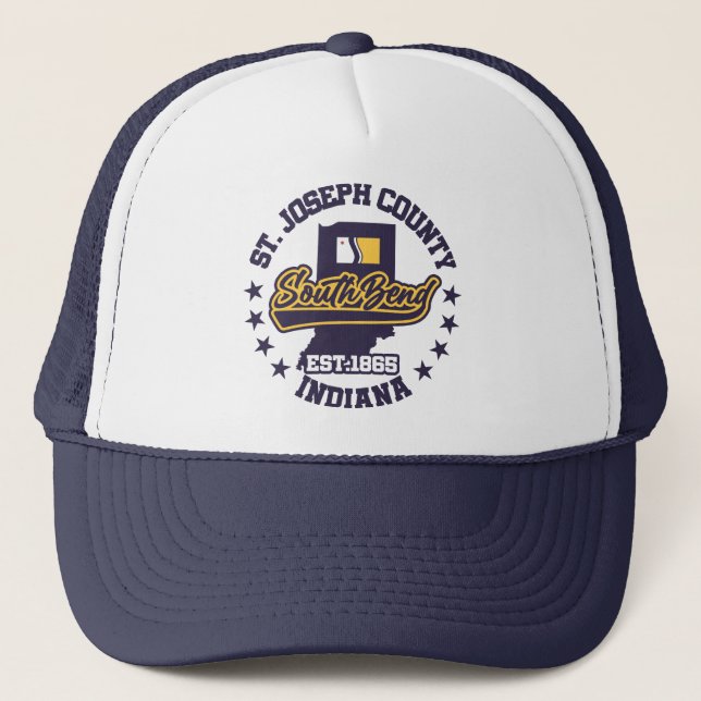Südbend, Indiana Truckerkappe (Vorderseite)
